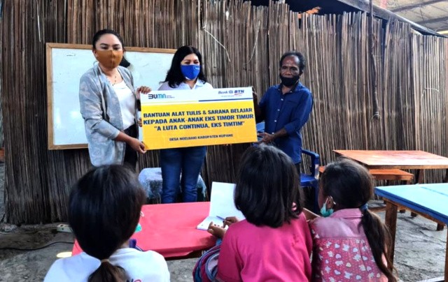 BTN Bantu Peralatan Sekolah Anak Eks TIMTIM
