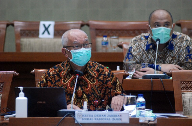 Dewan Jaminan Sosial Nasional Raker Dengan Komisi IX DPR