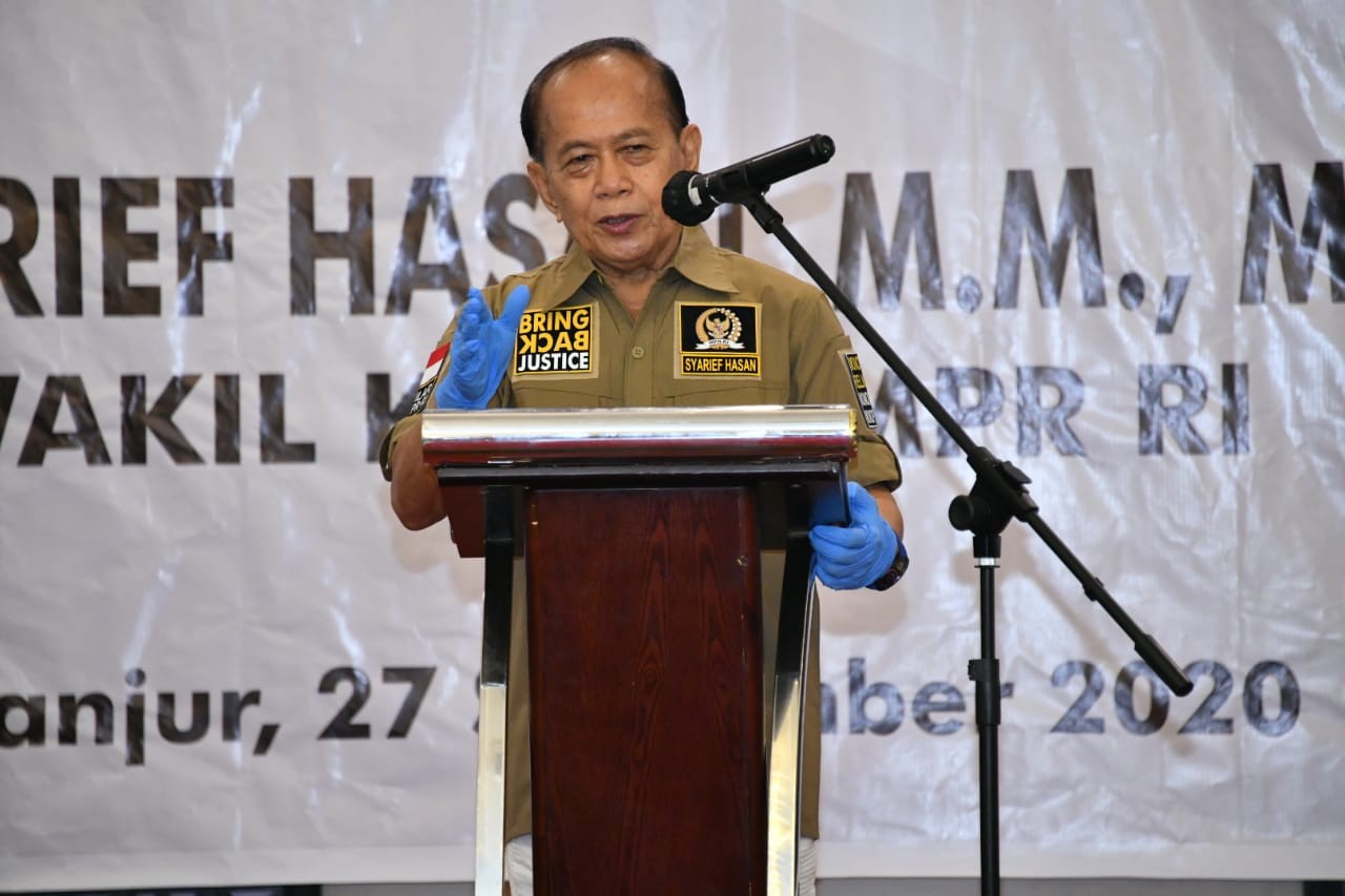Jelang Pilkada Serentak Ini yang di campaikan Syarief Hasan