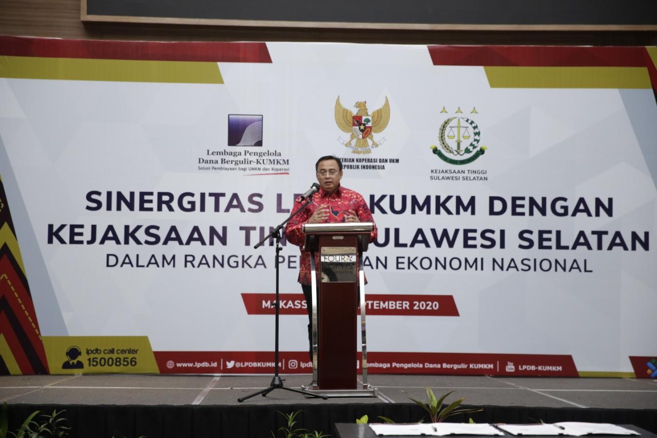 Sesmenkop Apresiasi LPDB Yang Berikan Bunga Rendah Untuk UMKM