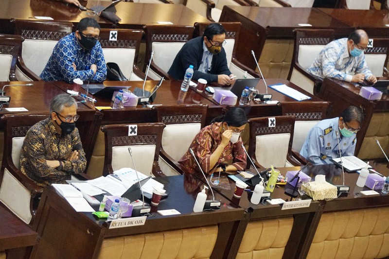 Raker Komisi XI DPR Dengan Menkeu
