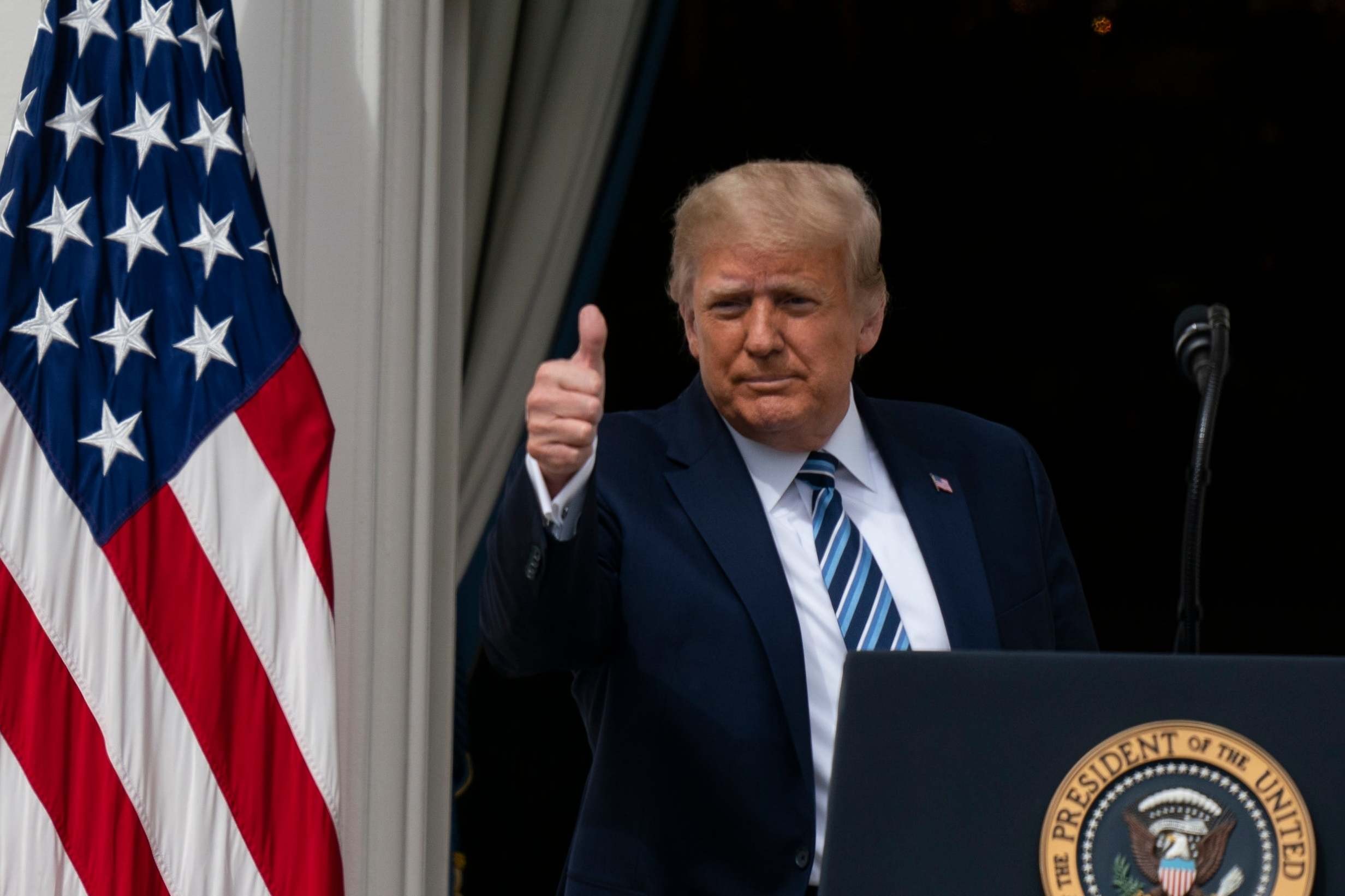 Trump Mengaku Sudah Sembuh Total dari COVID-19 dan Siap Kampane Besar-besaran