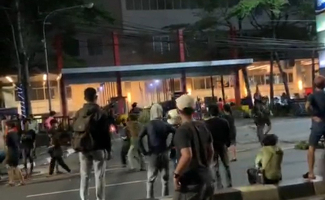 Polsek Tanah Abang Bantah Ada Penjarahan di Thamrin City
