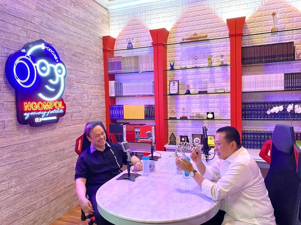 Ngobras Sampai Ngompol Bareng Ary Ginanjar, Bamsoet Bahas BUMN Berakhlak