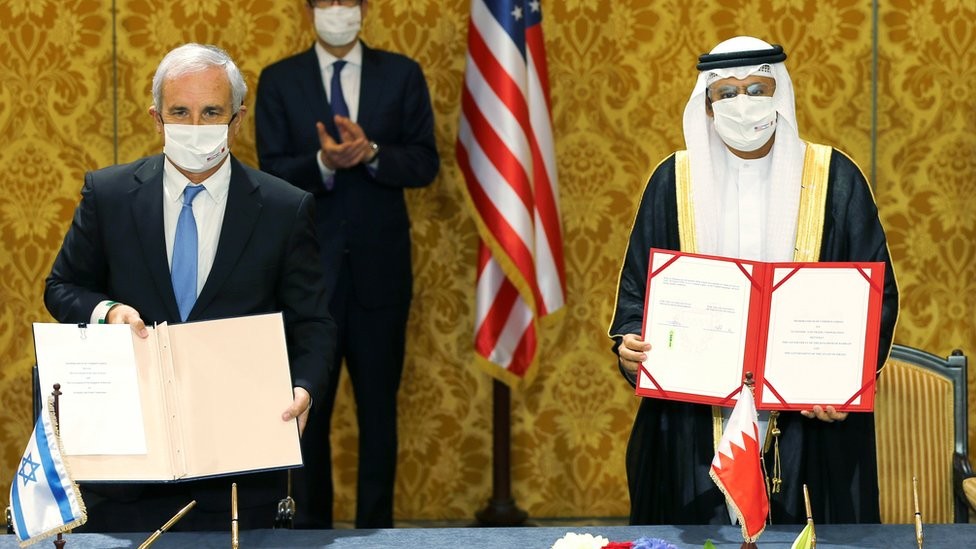 Bahrain Resmikan Hubungan Diplomatik dengan Israel, Warga Gelar Unjuk Rasa