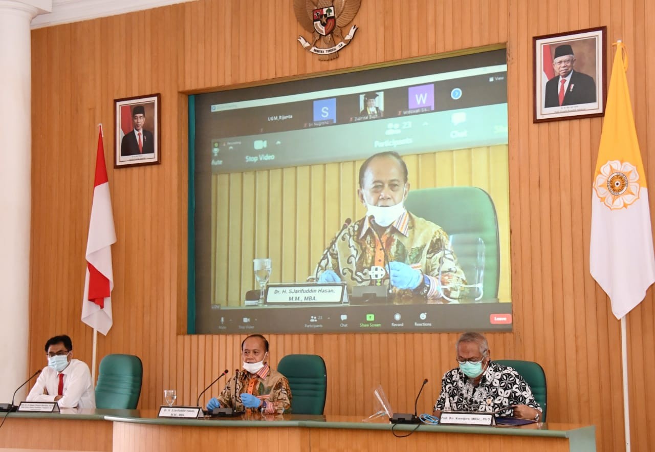 Wacana Amandemen UUD NRI Tahun 1945, Syarief Hasan: Kita Bahas Bersama Guru Besar UGM