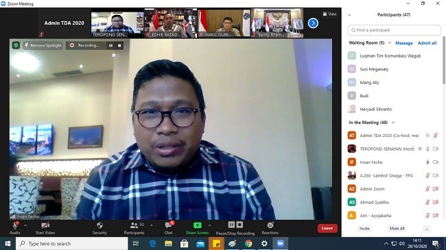 Dapat Penghargaan Teropong Democracy Award 2020, Irwan Tegaskan Komitmen Akan Terus Kritis 
