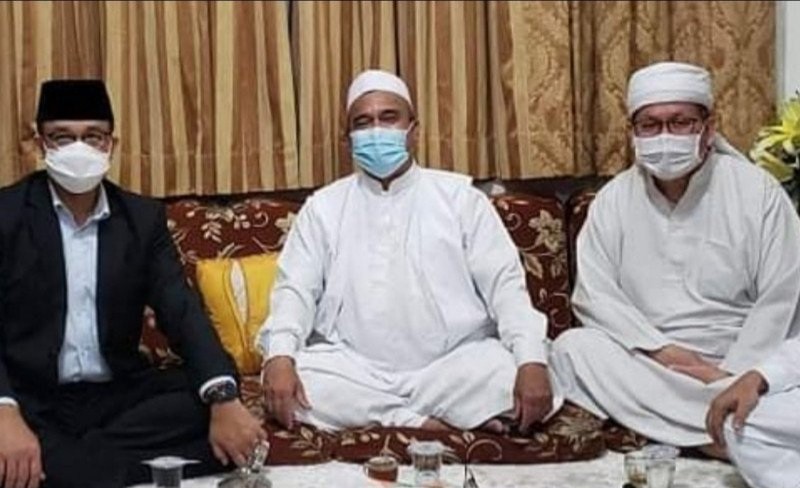 Anies Baswedan Bertemu Habib Rizieq
