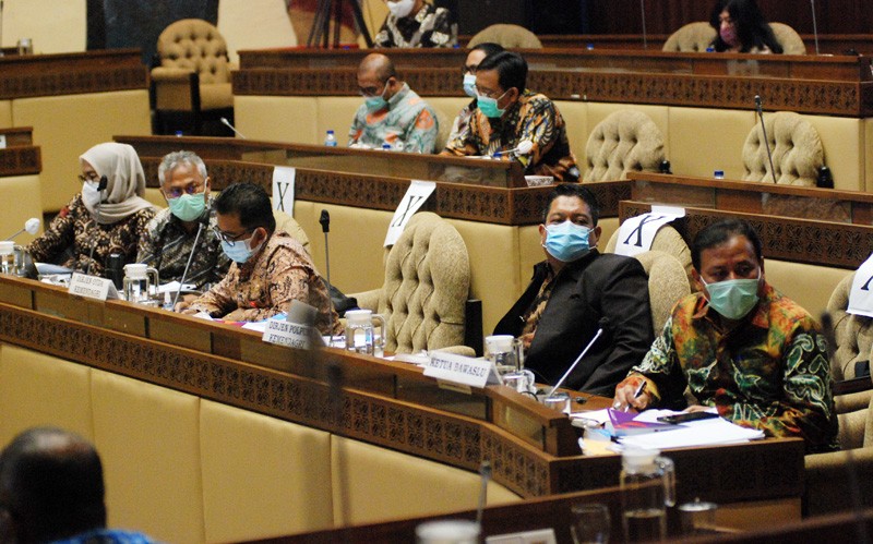 KPU,Bawaslu, Dijen Otonomi Daerah Raker Dengan Komisi II DPR