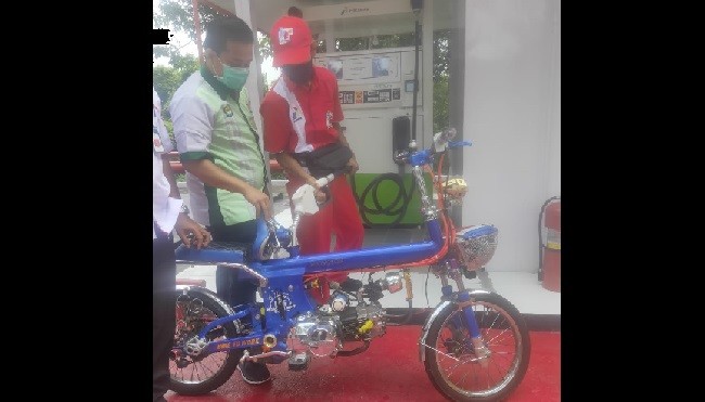 Pertamina Dirikan SPBU Modular di Universitas Riau