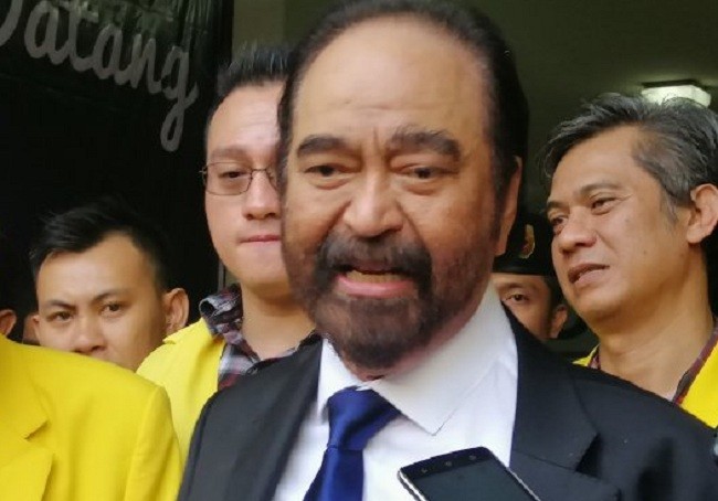 Positif Corona, Kondisi Surya Paloh Stabil