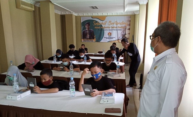 16 Atlit Percasi Purwakarta Bertanding di Kejurda Catur Virtual Jabar