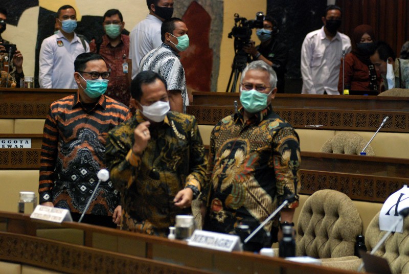 Raker KPU Mendagri , Bawaslu Dan Komisi II DPR