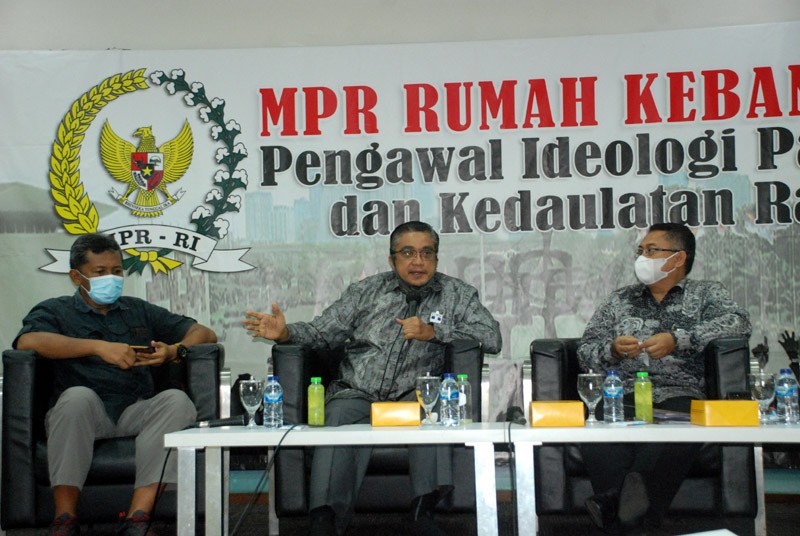 Diskusi MPR "Kebangkitan Pariwisata dari Pandemi Covid-19 Sebagai Pondasi Ekonomi Nasional"
