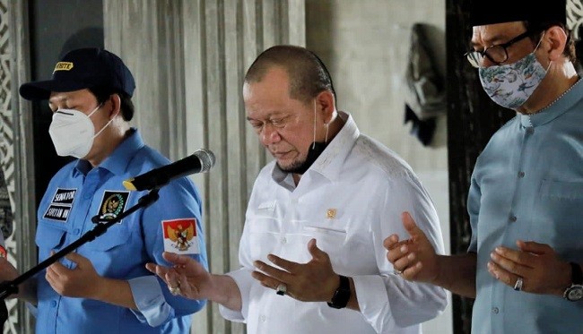 Ketua DPD RI Berdoa untuk Kesembuhan Ketum PBNU