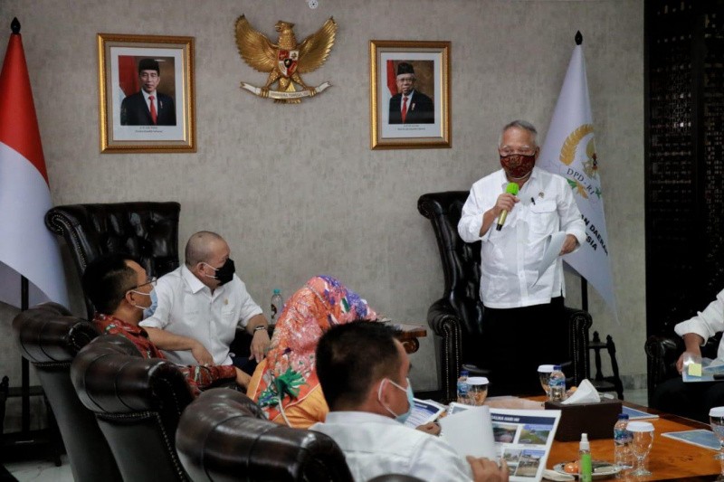 Percepat Mandalika, Ketua DPD LaNyala Pertemukan Menteri PUPR Dan Gubernur NTB