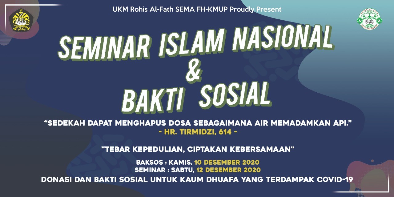 Rohis Al Fath Senat Mahasiswa Universitas Pancasila Gelar Bakti Sosial