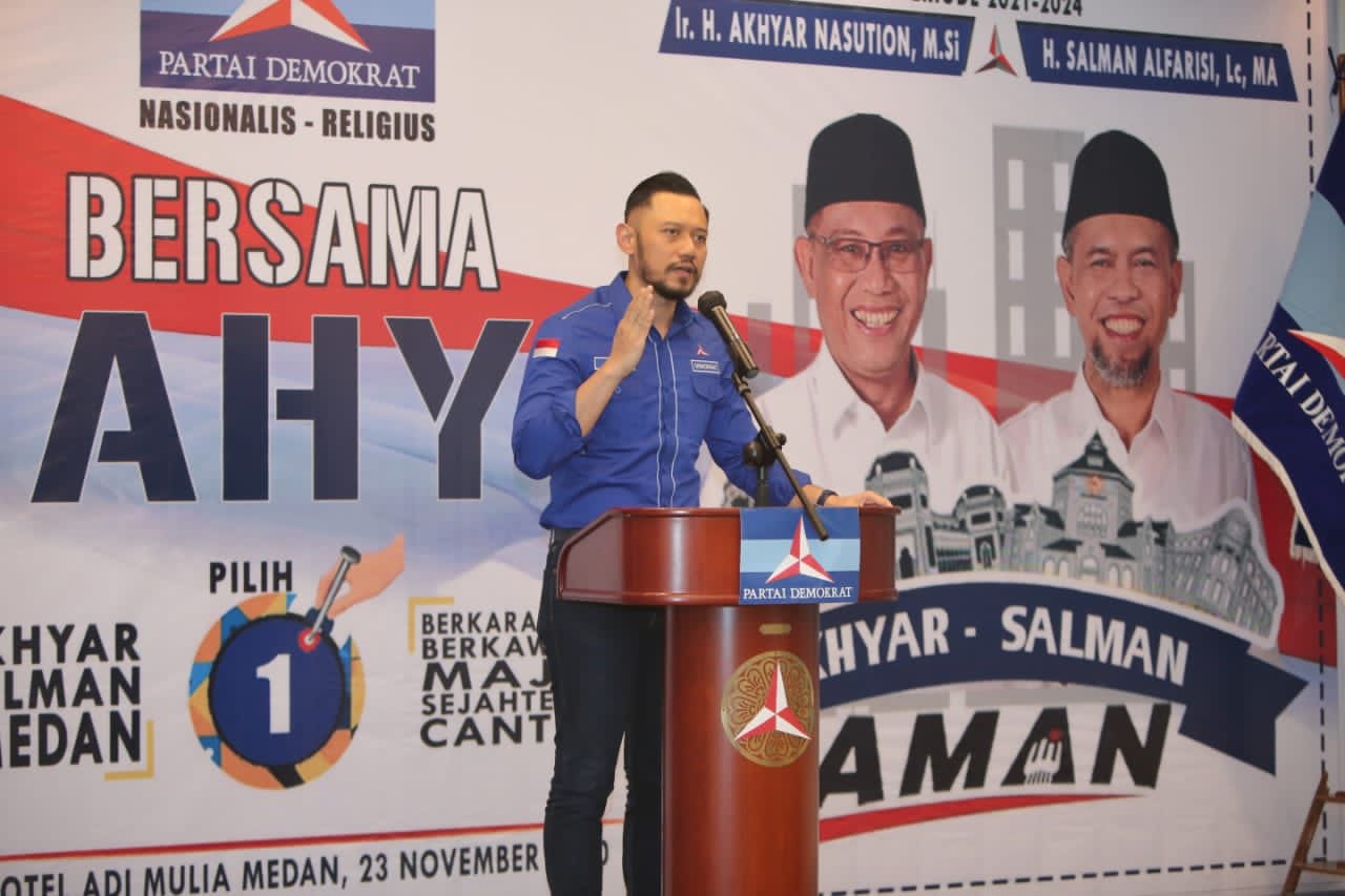 Pesan AHY : Yang Unggul, Jangan Lengah