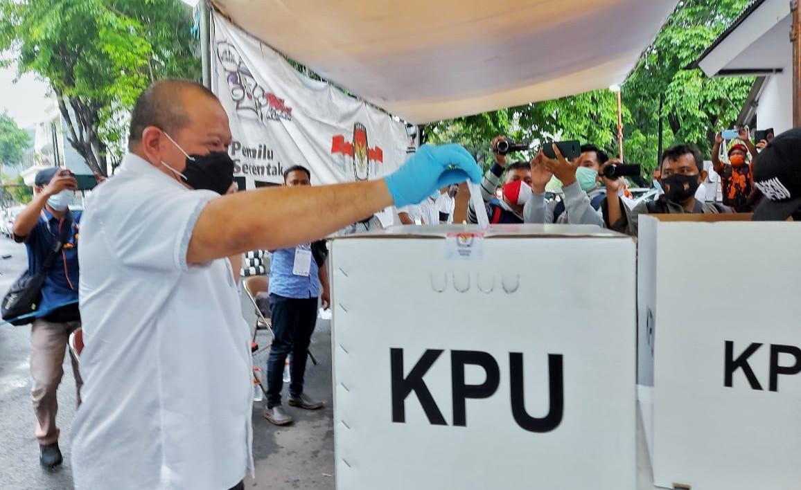 Pilkada 2020 Berjalan Lancar, Lanyalla Apresiasi KPU, Bawaslu dan Pemerintah
