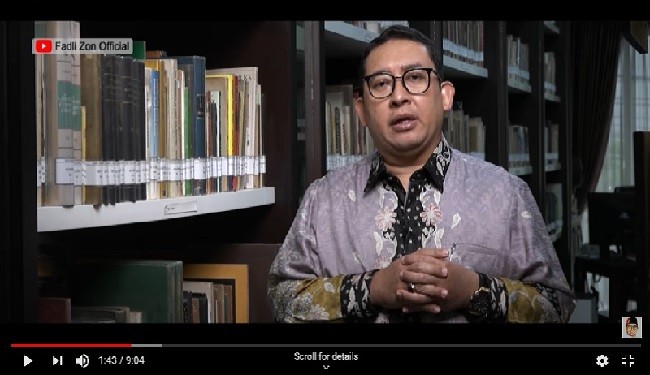 Habib Rizieq Ditahan, Fadli Zon: Kini Makin Terang, Siapa yang Biadab?