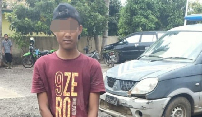Polsek Dolok Masihul Amankan Pelaku Pencurian Sawit PT. Socfindo