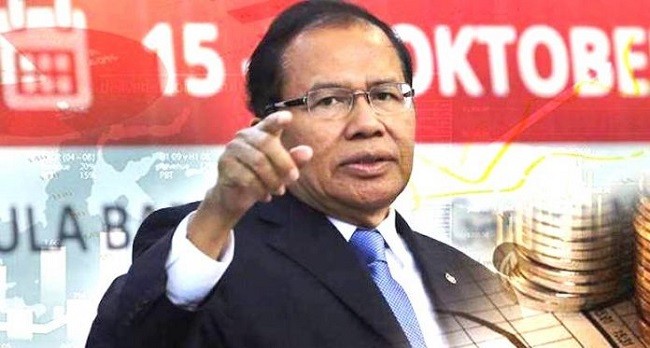 Isu Reshuffle, Rizal Ramli: Menkeu Tidak Diganti Jokowi Nyungsep