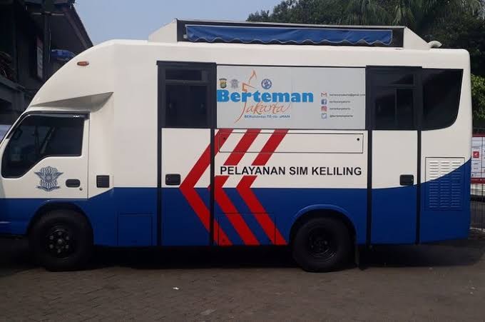 Polda Metro Sediakan Armada SIM Keliling di 5 Wilayah Ini