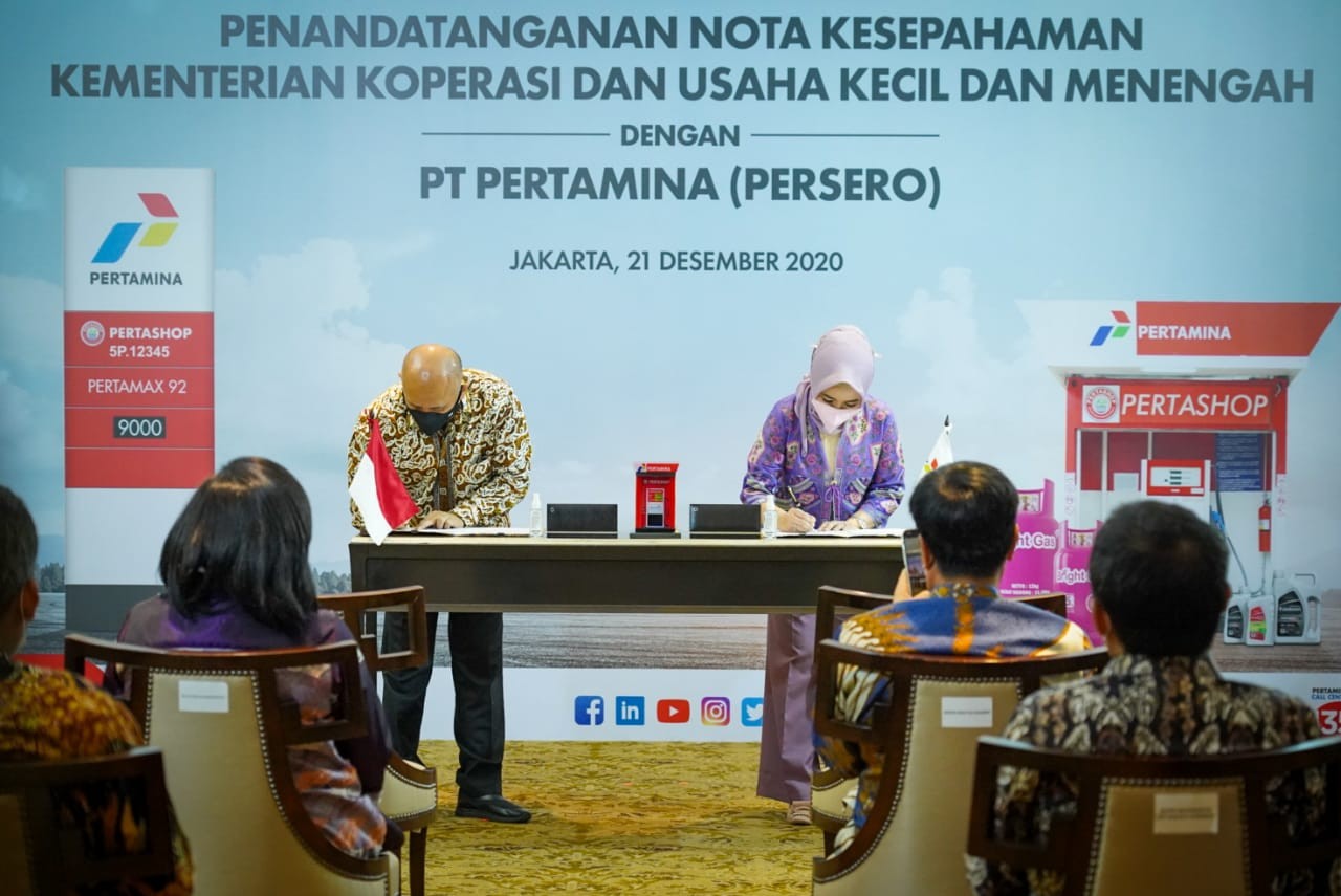 Gandeng Kemenkop, Pertamina Ajak Koperasi Jadi Mitra Pertashop