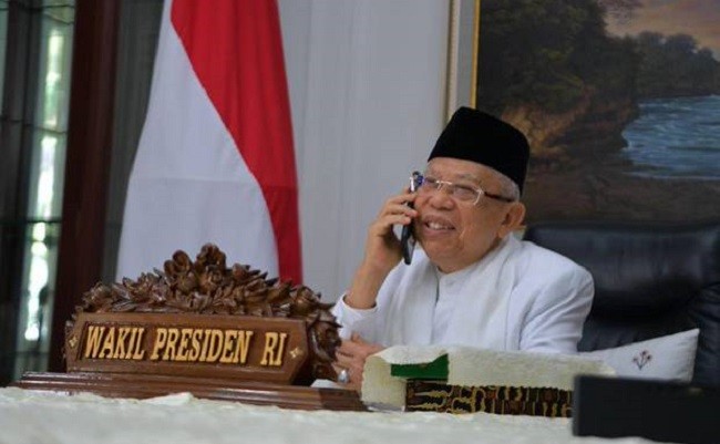 Wapres Ma'ruf Minta Menag Aktif Lobi Pemerintah Saudi Soal Kuota Haji 2021