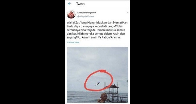 Ali Ngabalin Posting Foto Sriwijaya Air, Roy Suryo: Editan