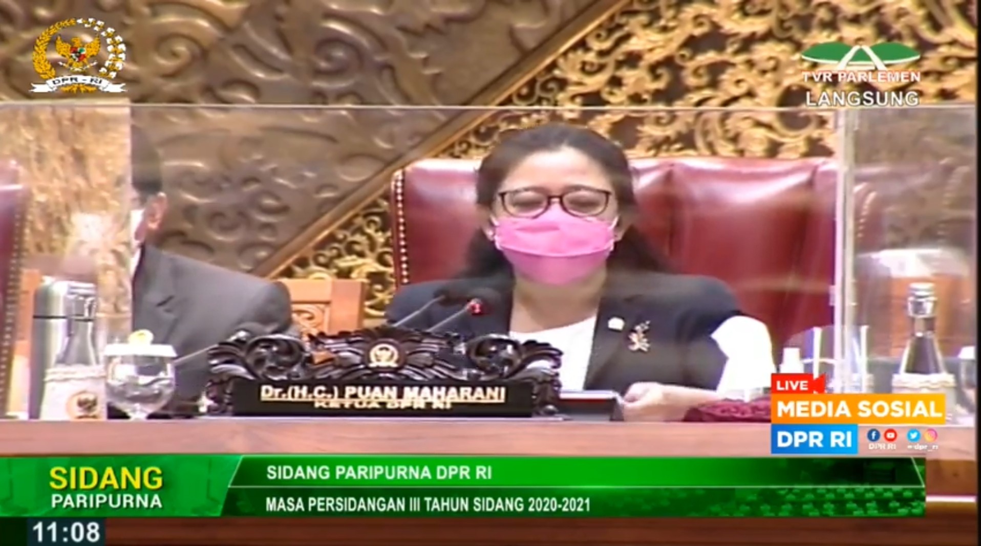 Puan Sebut Sidang Paripurna Tetapkan Prolegnas Prioritas dan Pembahasan 4 RUU