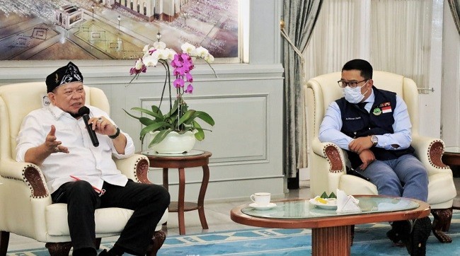 Bertemu Ketua DPD RI, Ridwan Kamil Berharap Keadilan Politik untuk Masyarakat Jabar