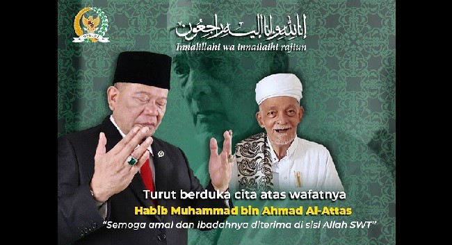 Habib Muhammad bin Ahmad Alatas Wafat, LaNyalla: Kita Kembali Kehilangan Ulama Kharismatik