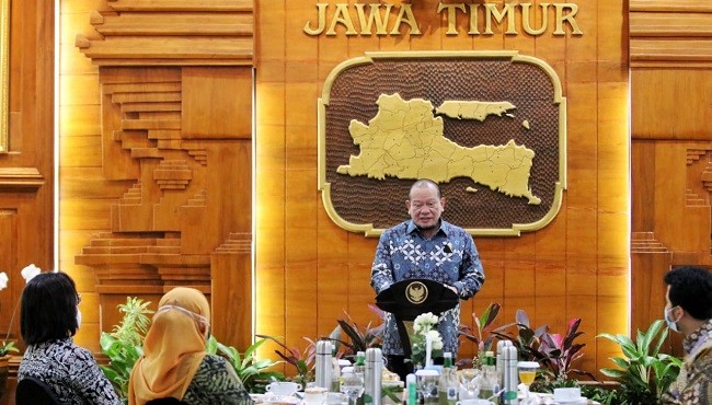 Kantor Bupati Bangkalan Ditutup Karena Covid-19, LaNyalla Minta Tracing Ketat 