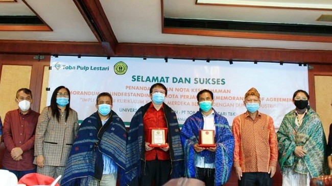 Universitas Simalungun Gandeng PT Toba Pulp Lestari Realisasikan Program Kampus Merdeka