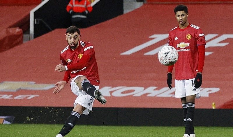 Menang 3-2, MU Lewati Liverpool di Piala FA