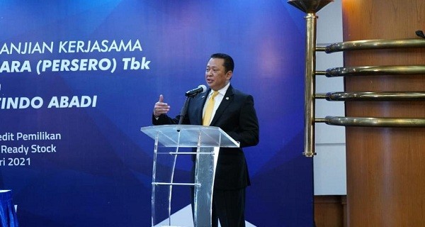 Bamsoet Saksikan Kerjasama BTN dengan Pengembang PT Sipoa dan INKOPPOL 