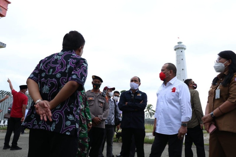 Kunjungi Perbatasan RI - PNG, LaNyala Dukung Penegakan Kedaulatan Negara