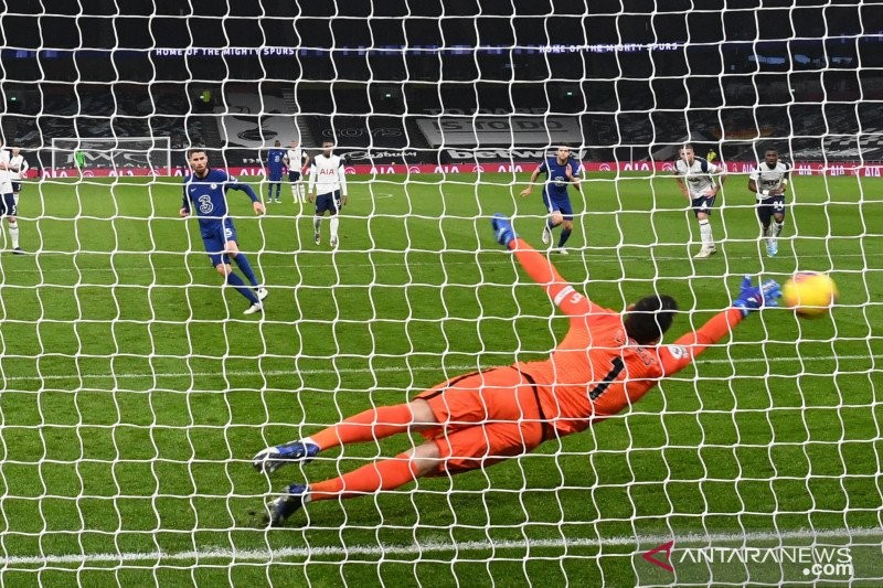 Eksekusi Penalti Jorginho Bawa Chelsea Menang Tipis 1-0 atas Tottenham
