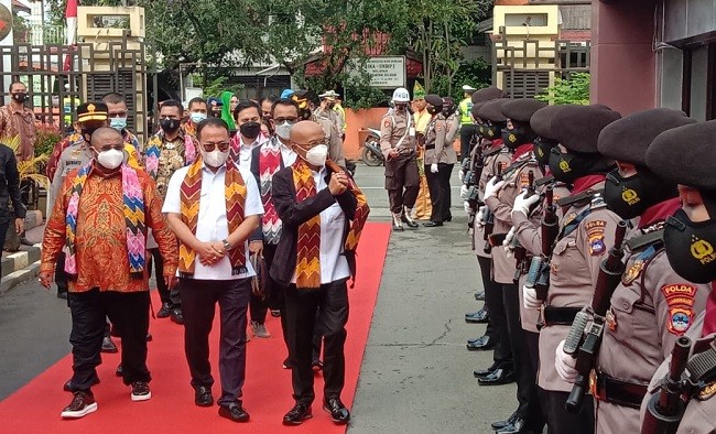DI Mapolda Kalsel, Komisi III DPR Gelar Raker dengan Jajaran Polda dan Kajati Kalsel