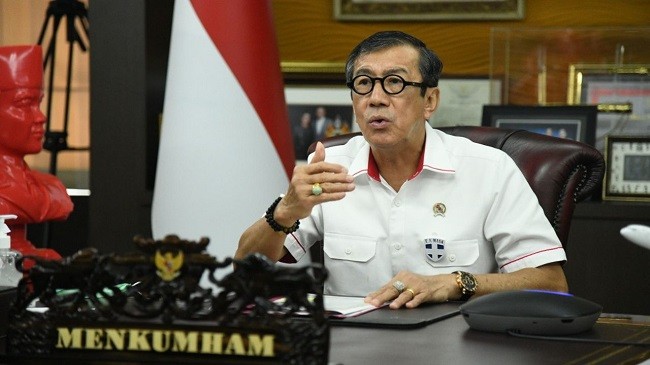 Yasonna: Pers Tak Boleh Kalah Apalagi Mati Hadapi Pandemi COVID-19