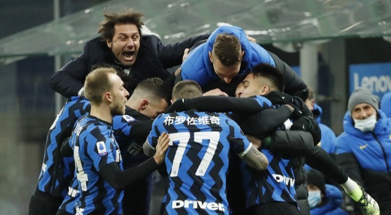 Menang 3-1 Atas Lazio, Inter Milan Rebut Puncakk Klasemen