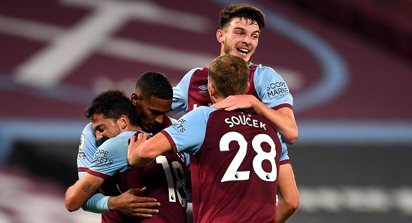 West Ham United Geser Liverpool di Klasemen Sementara Liga Inggris