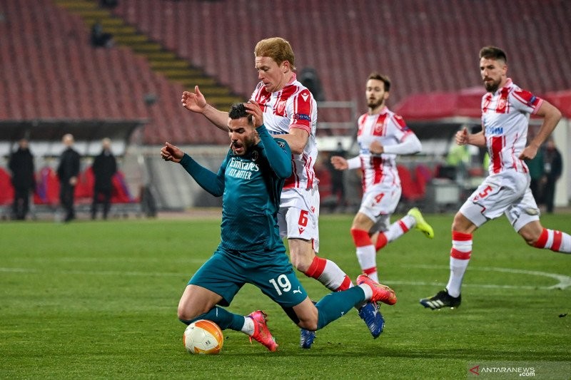 Lawan Red Star Beograd, AC Milan Ditahan Imbang 2-2