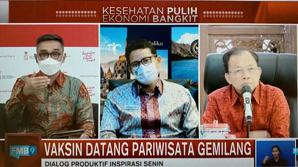 Dorong Kebangkitan Ekonomi Bali, Free Covid Corridor Akan Dikebut