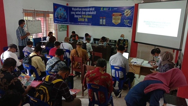 Sosialisasi Vaksinasi Covid-19 Tahap Dua di Simalungun, Sasarannya dari Lansia Hingga Wartawan
