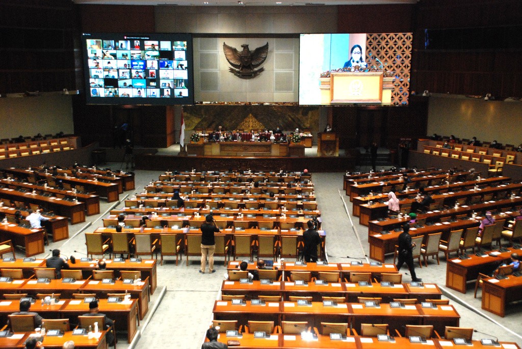 Pembukaan Sidang Paripurna DPR 2021