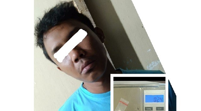 Kedapatan Miliki Sabu, Yogik Diciduk Polisi