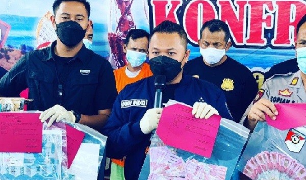 Edarkan Uang Palsu, Seorang Tukang Las Ditangkap Polres Sergai