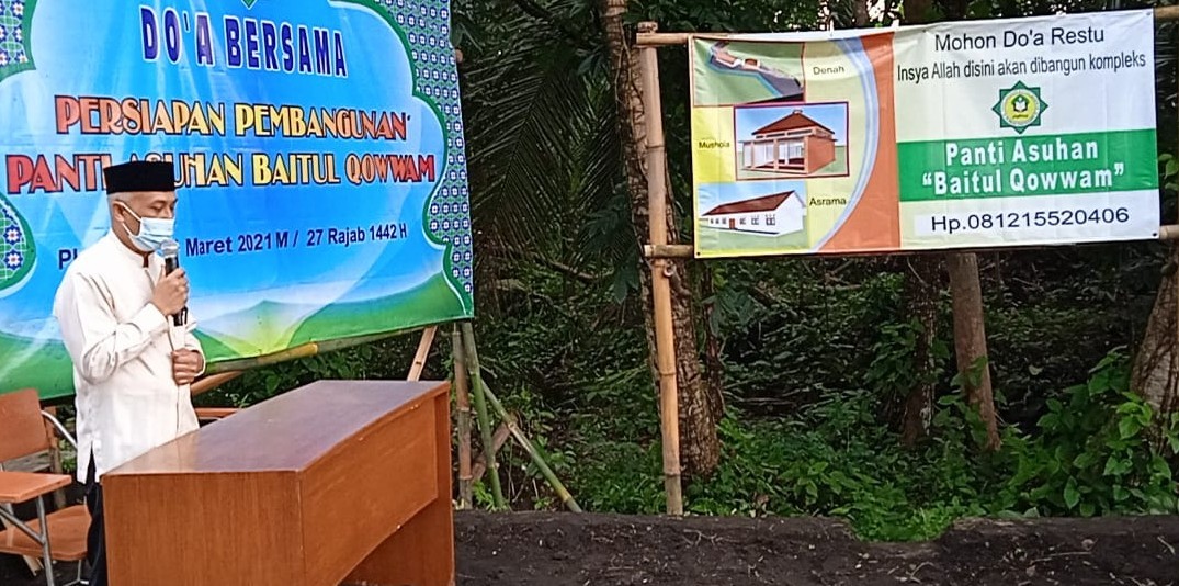 Alhamdulillah, Gedung Panti Baitul Qowwam Mulai Dibangun